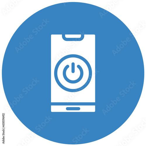 Turn On Vector Icon Design Illustration