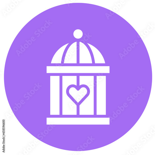 Cage Vector Icon Design Illustration