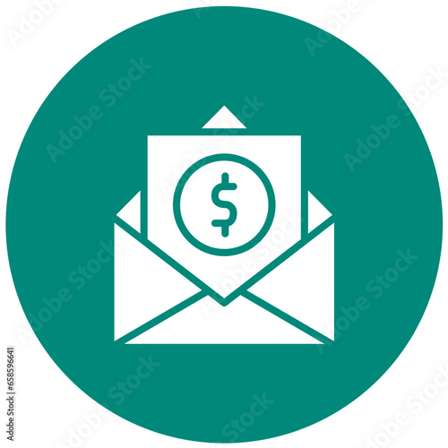 Dollar Vector Icon Design Illustration
