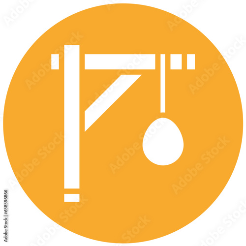 Gallows Vector Icon Design Illustration