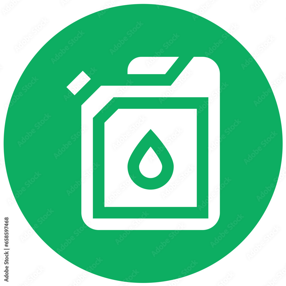 Car Oil Vector Icon Design Illustration