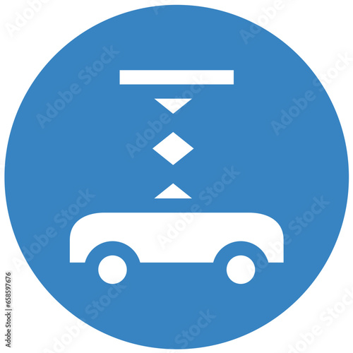 Car Jack Vector Icon Design Illustration