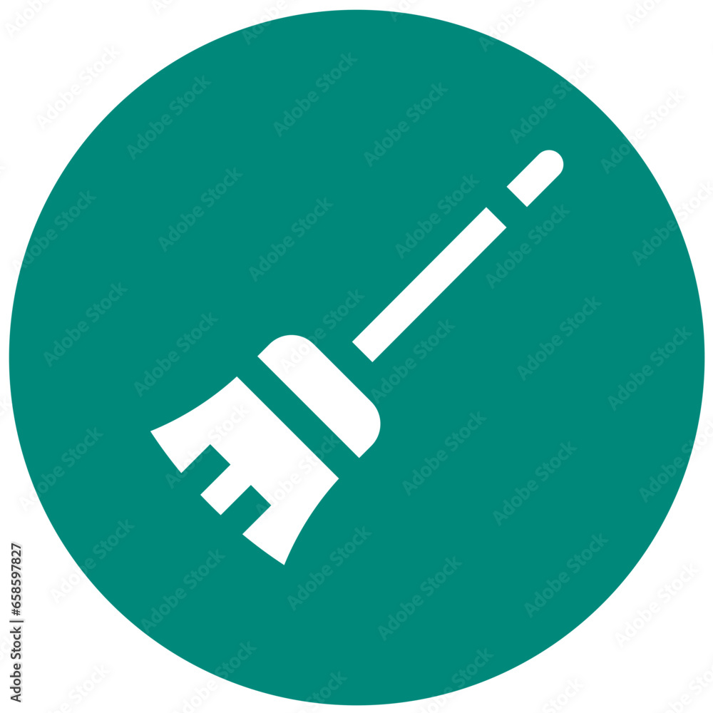 Feather duster Vector Icon Design Illustration Feather duster Vector Icon Design Illustration