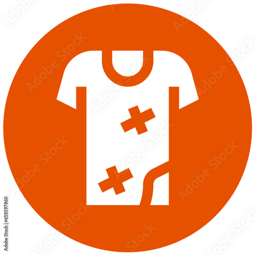 Dirty clothes Vector Icon Design Illustration