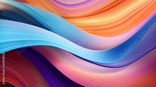 Abstract colorful texture background, wavy lines in a mesmerize motion