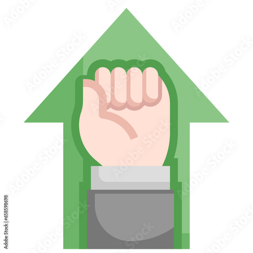 willpower filled outline icon,linear,outline,graphic,illustration