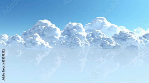 sky, clouds, cloud, blue, nature, white, weather, cloudscape, day, air © aklima