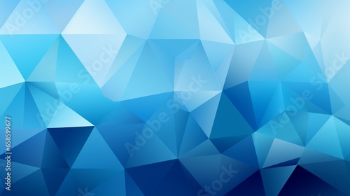 Light BLUE vector modern geometrical abstract background. Texture, new background. Geometric background in Origami style with gradient
