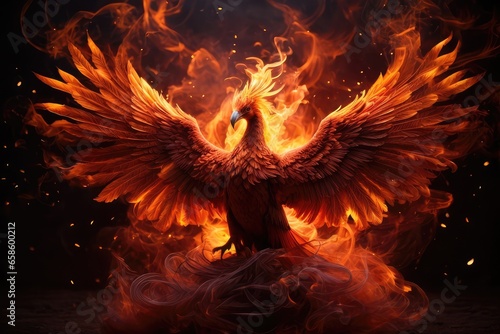 Phoenix Reborn, A Smoke Art Masterpiece