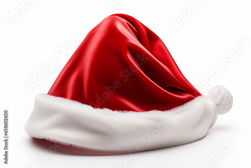 red santa claus hat