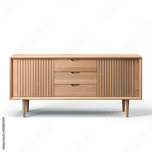 Scandinavian sideboard wood