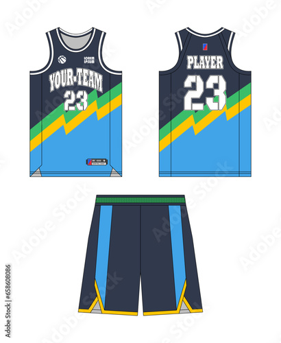 Basketball jersey template design, basketball uniform mockup design, vector sublimation sports apparel design, jersey basketball ideas.