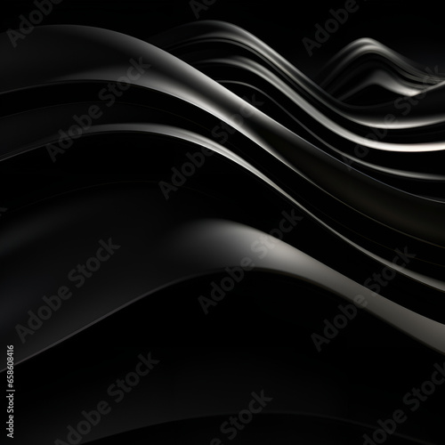 wave, texture, light, blue, design, silk, wallpaper, backdrop, dark, satin, black, illustration, line, © SyedAbidAli