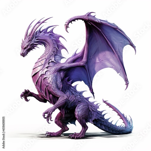 purpel dragon