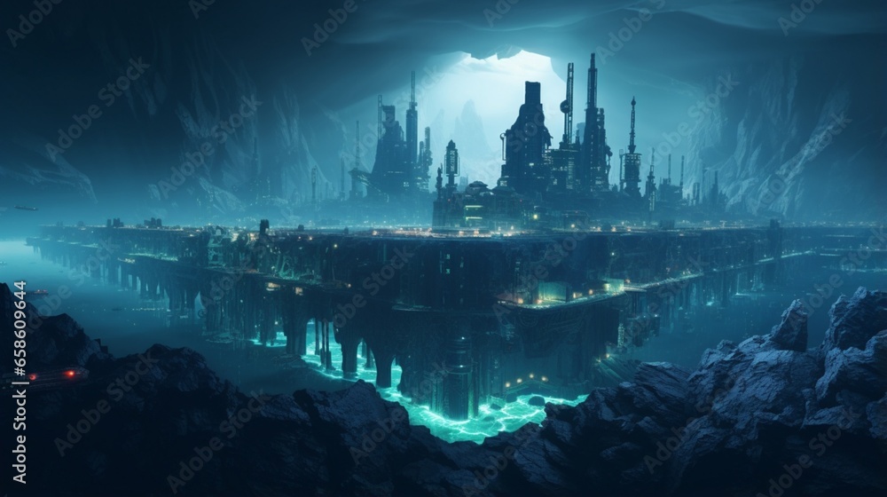 Deep-sea mining and its potential for pollution. Deep-sea mining and its potential for pollution.