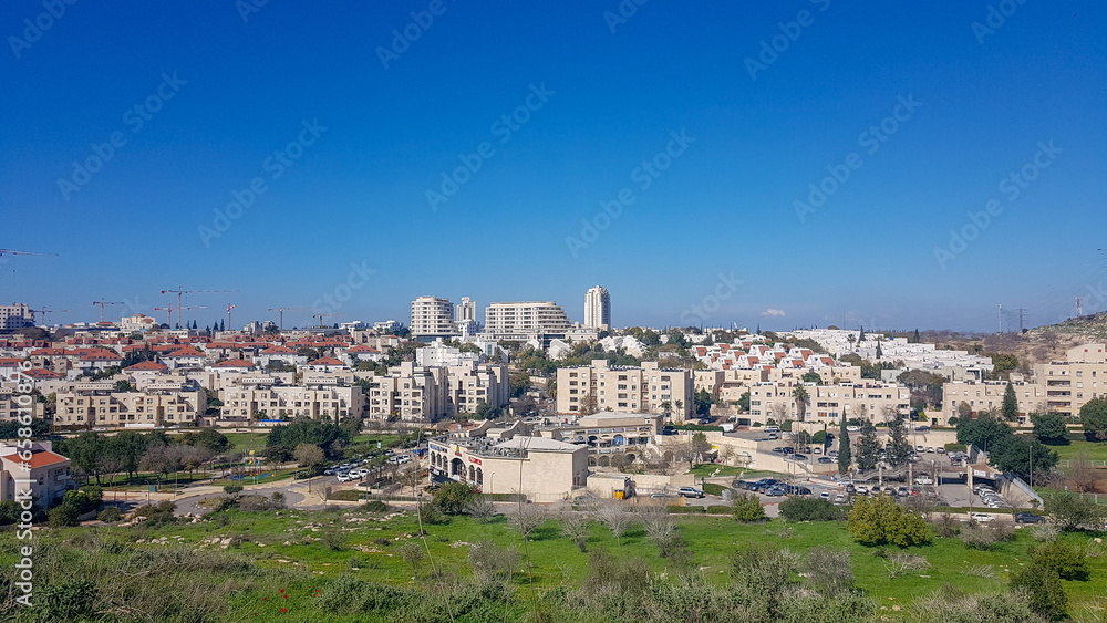Modiin, new city in Israel, city of future.