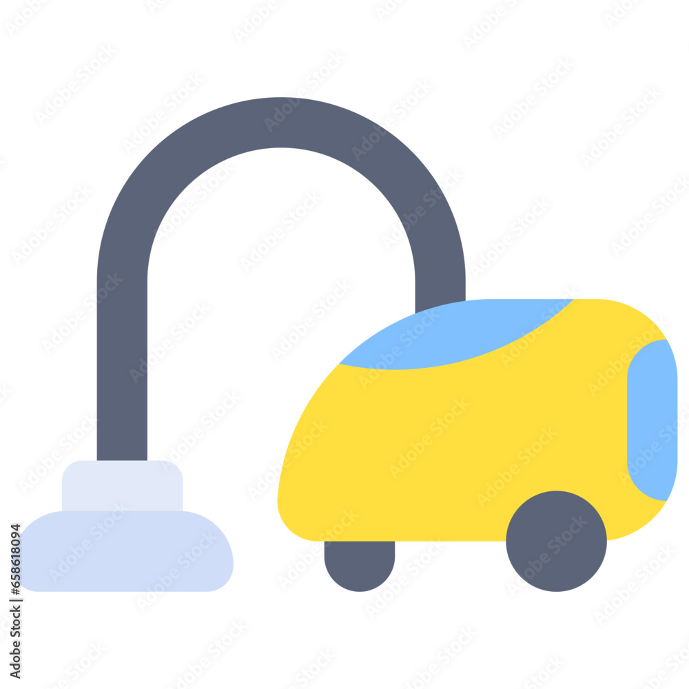 Obraz premium Vector Icon Vacuum Cleaner, Cleaning, Sweeper, Cleaning, Vacuum, Housework