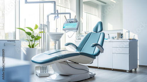 Professional Dental Environment: Bright and Sterile