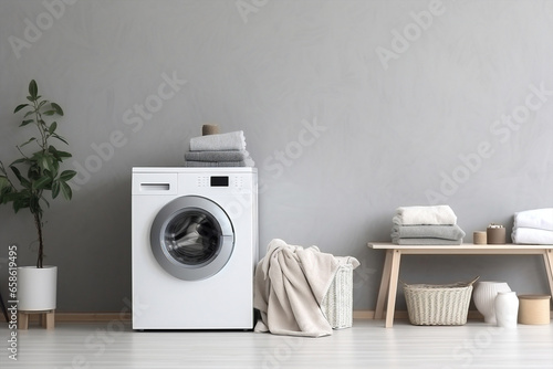 Basket housekeeping cleaning housework household machine laundry