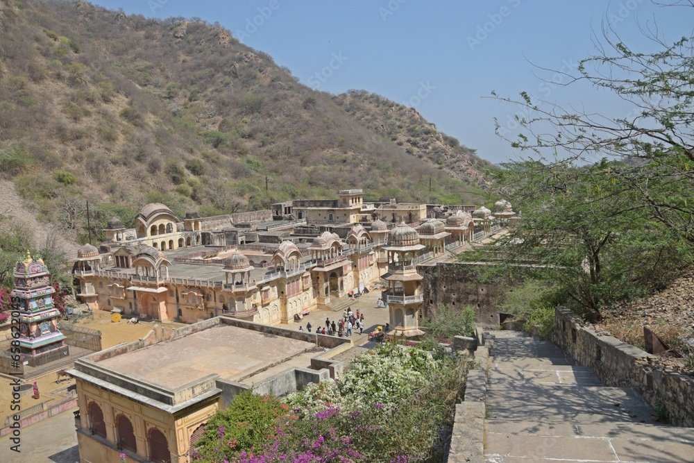 Galtaji Temple Jaipur, Rajasthan, India
