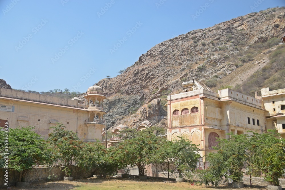 Galtaji Temple Jaipur, Rajasthan, India