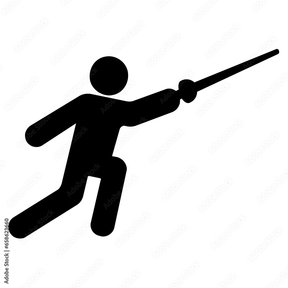 fencing icon fencing icon
