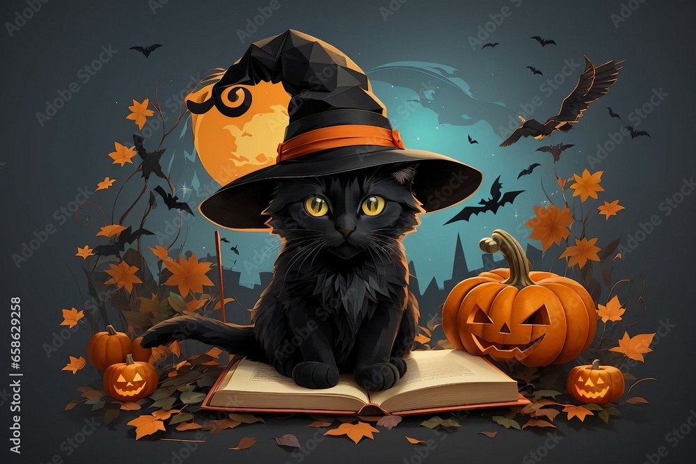 halloween background with pumpkin halloween background with pumpkin