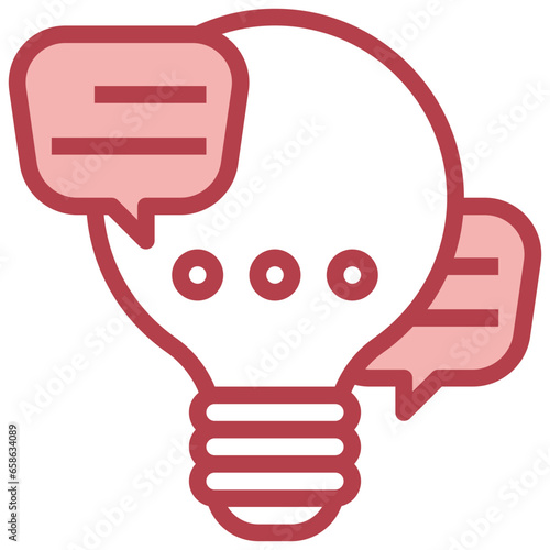 advice filled outline icon,linear,outline,graphic,illustration