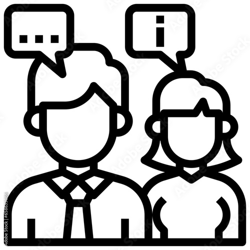 mentoring filled outline icon,linear,outline,graphic,illustration