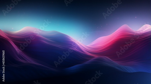 Abstract Background Concept Of Aurora Borealis