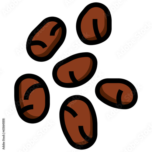 chia seeds filled outline icon,linear,outline,graphic,illustration