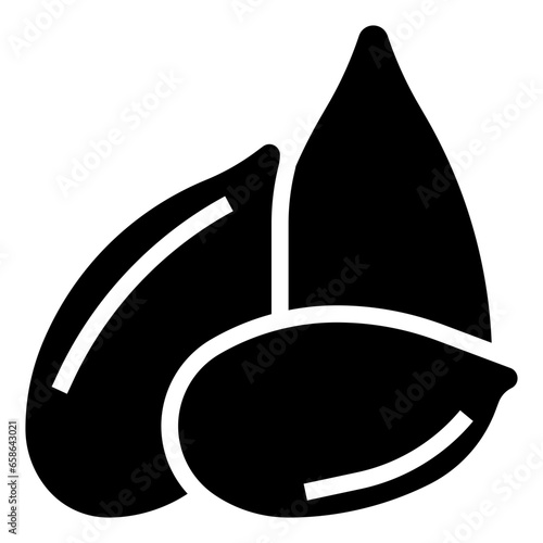 flaxseeds filled outline icon,linear,outline,graphic,illustration