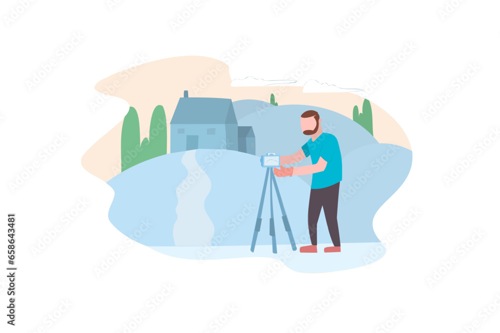 Photographer Illustration Photographer Illustration