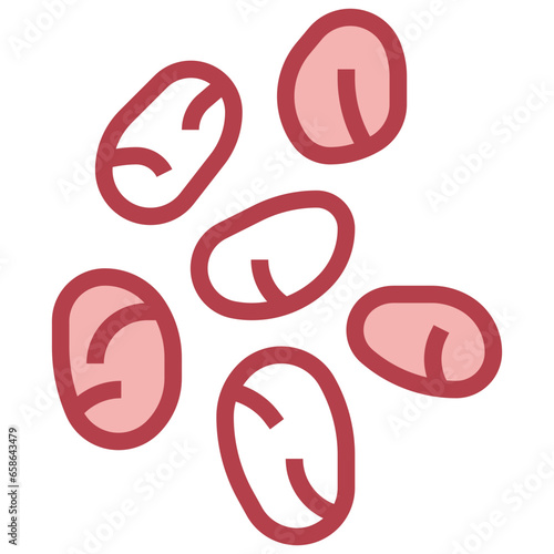 chia seeds filled outline icon,linear,outline,graphic,illustration