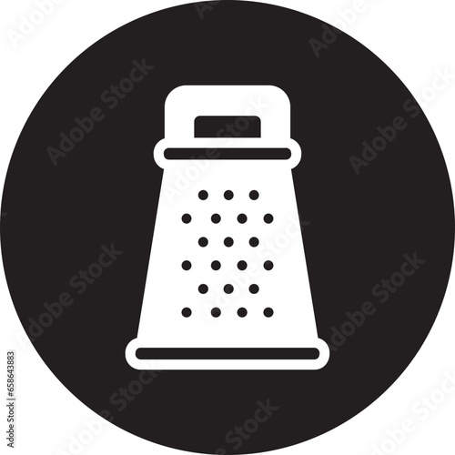 grater glyph icon