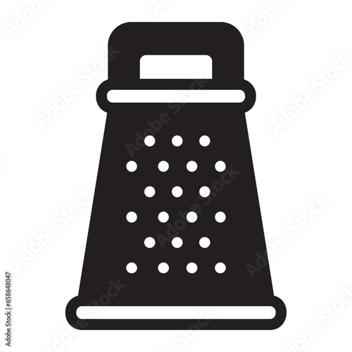 grater glyph icon