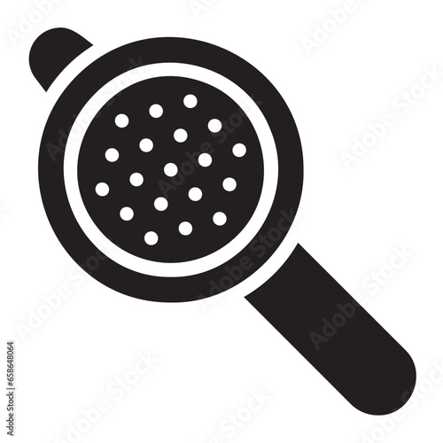 strainer glyph icon