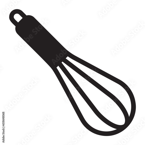 whisk glyph icon