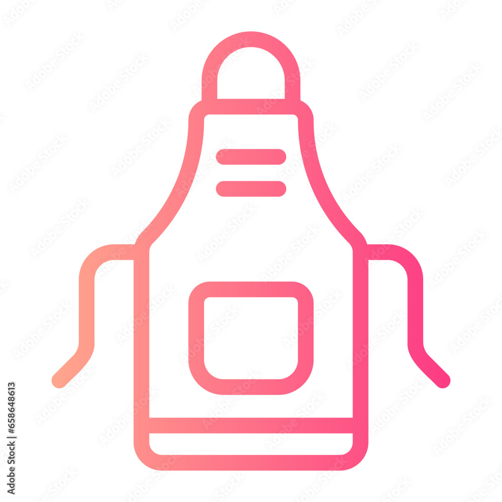 apron gradient icon apron gradient icon