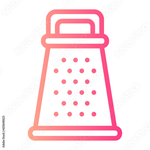grater gradient icon
