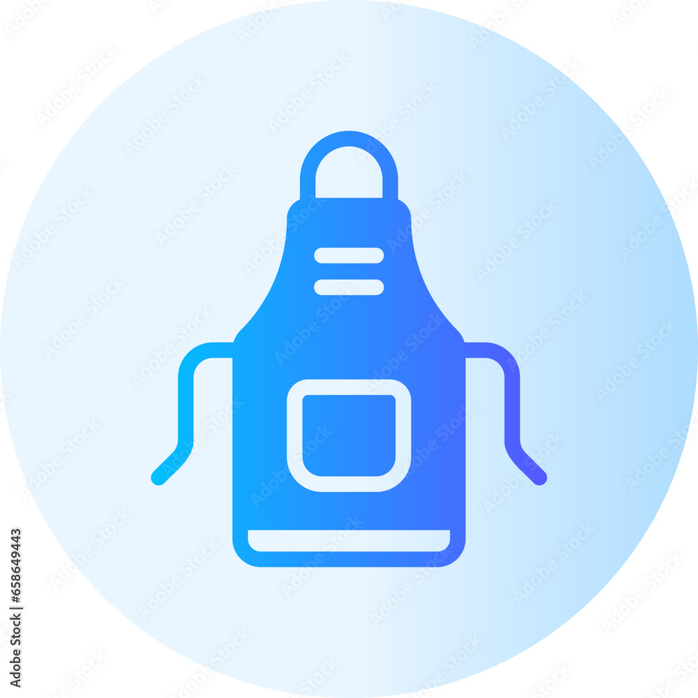 apron gradient icon apron gradient icon