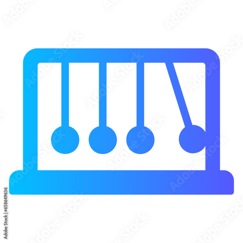 newton cardle gradient icon