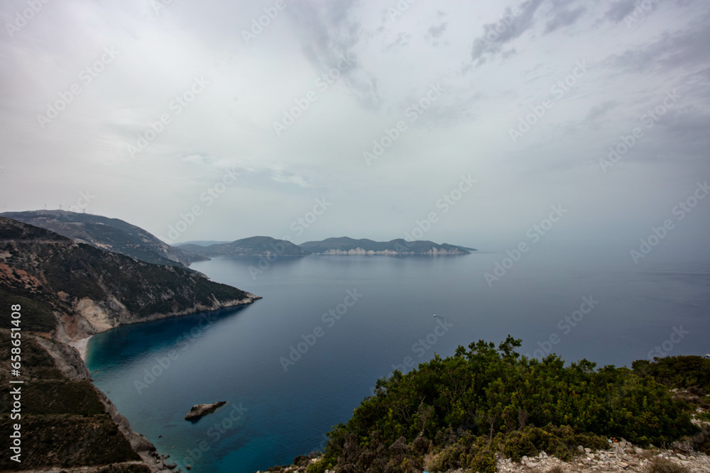 Fototapeta premium View To Fiscardo Kefalonia Greece