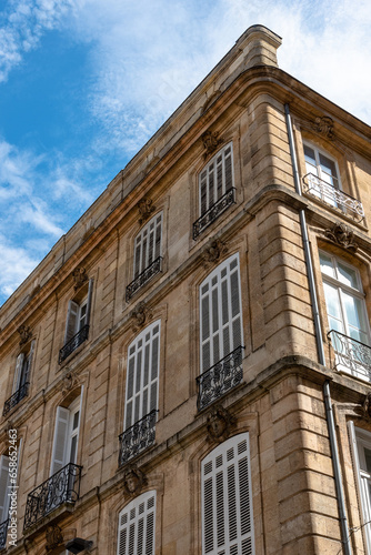 facade of an building