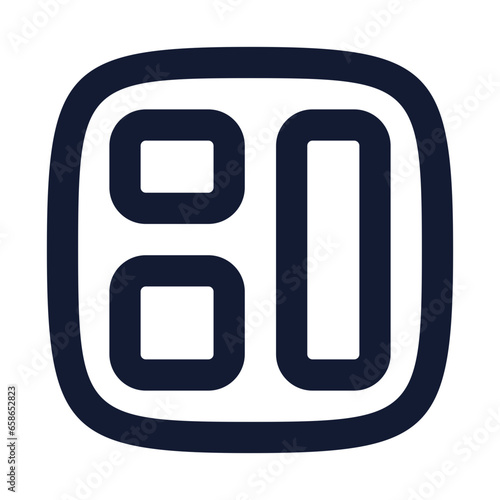 Intuitive Dashboard Visualization Icon