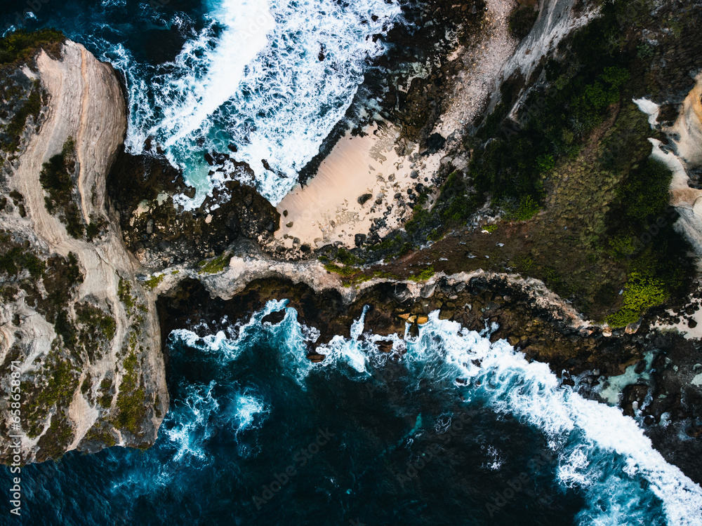 Diamond Beach Nusa Penida by drone Diamond Beach Nusa Penida by drone