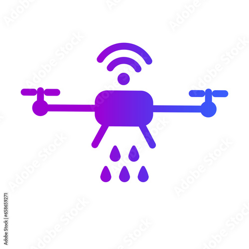 drone watering