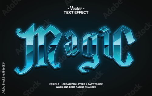 Magic Editable Vector Text Effect.