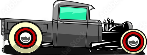 hotrod vector 
