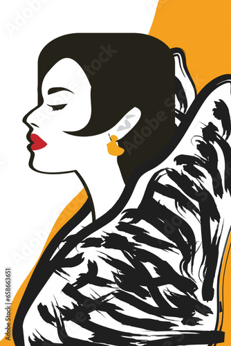 A Lady on Safari